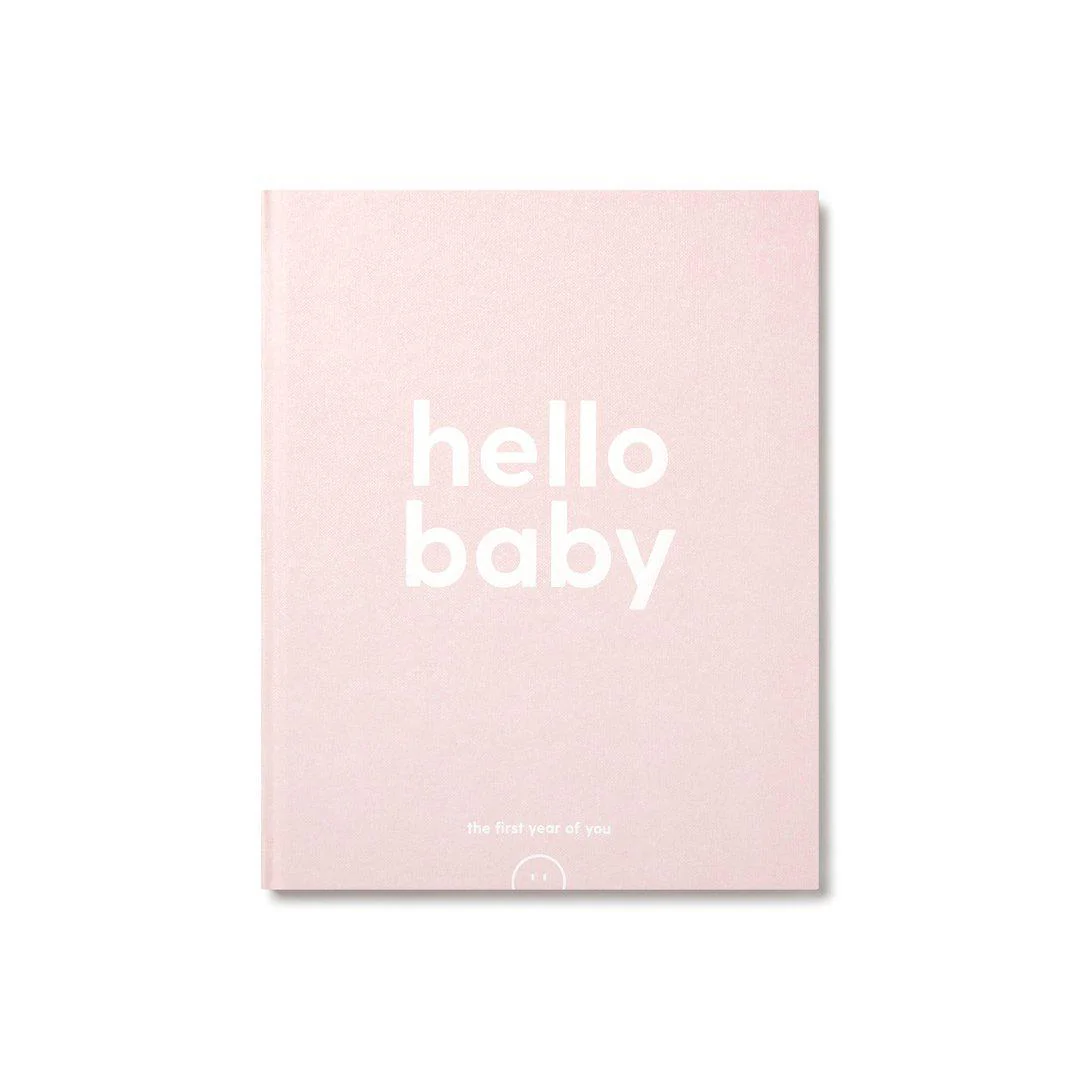 MORI Hello Baby Book - Blush