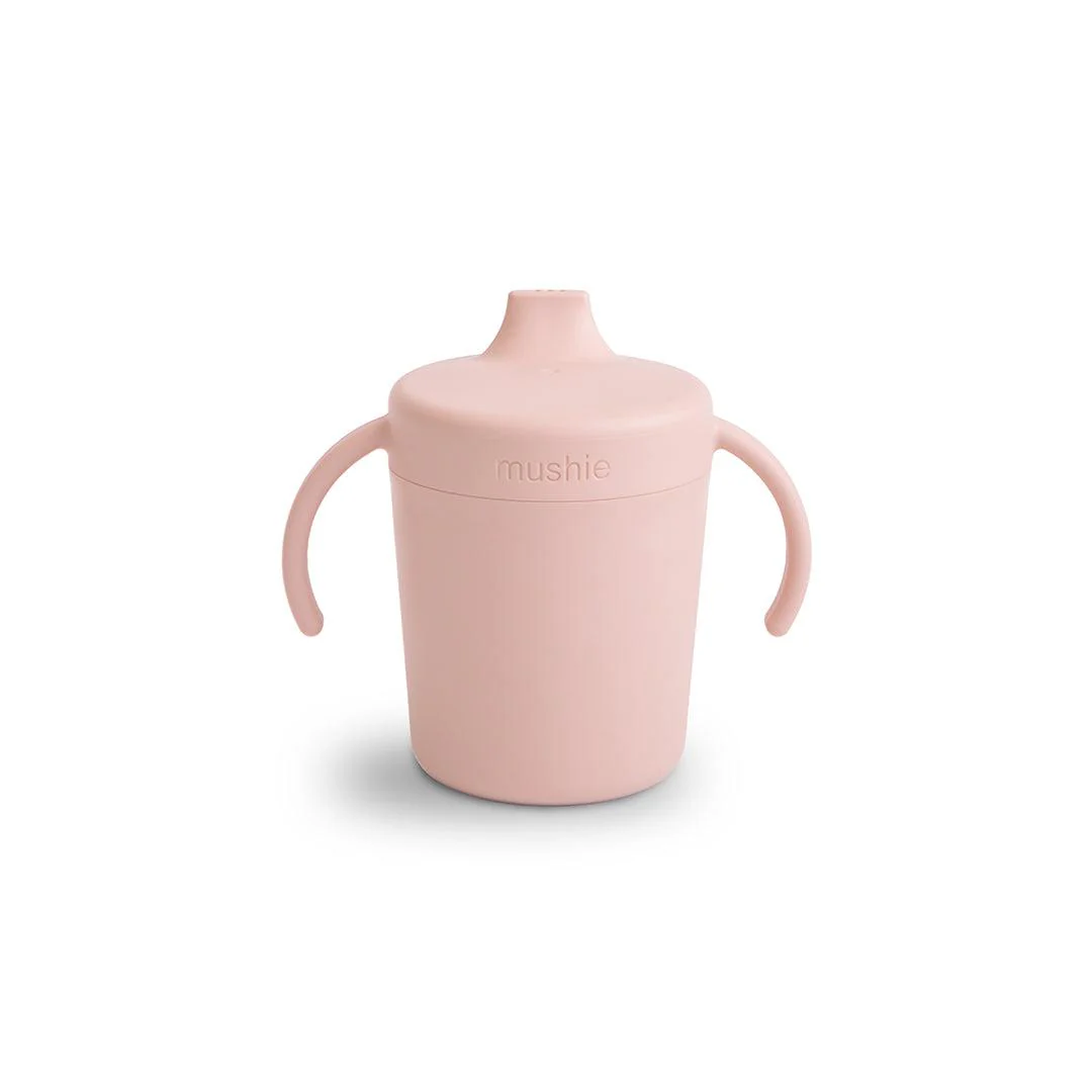 Mushie Trainer Sippy Cup - Blush