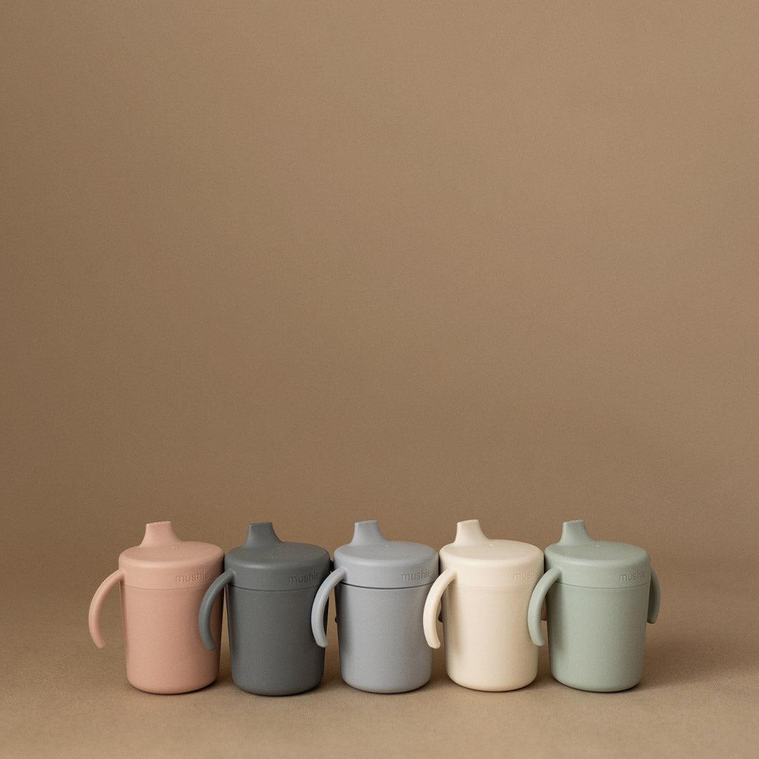 Mushie Trainer Sippy Cup - Blush - Image 4