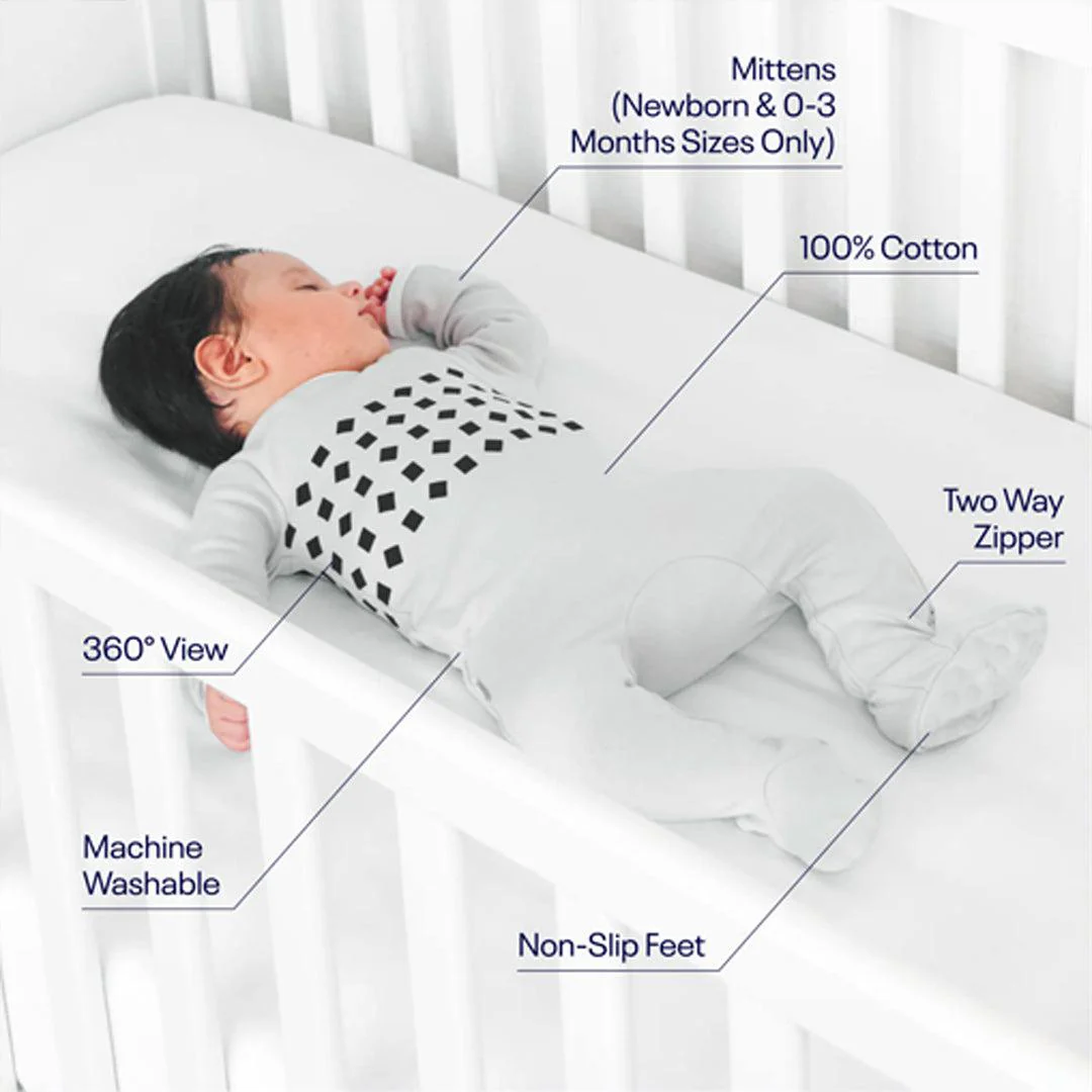 Nanit Breathing Wear Pyjamas - Grey - Image 2