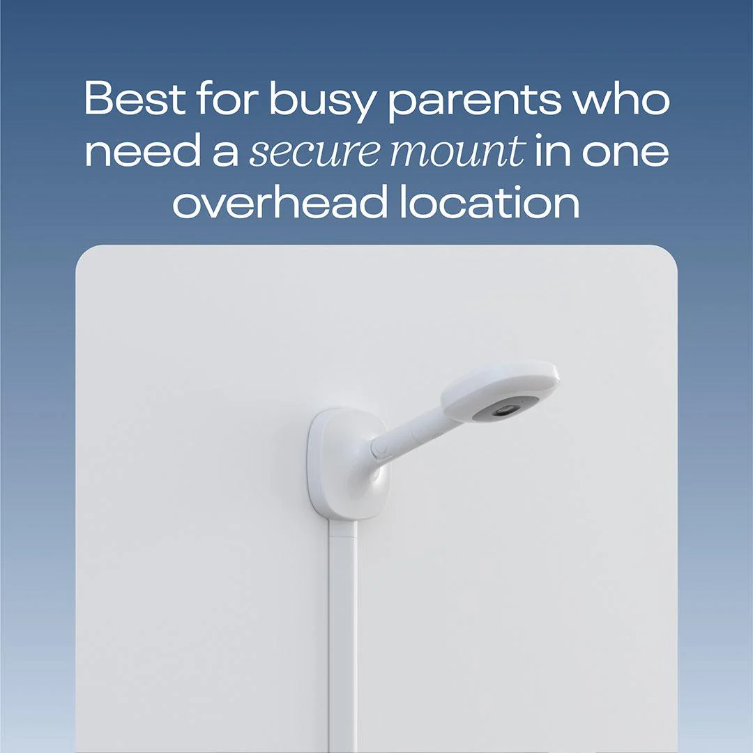 Nanit Pro Baby Monitor + Wall Mount - Black - Image 8
