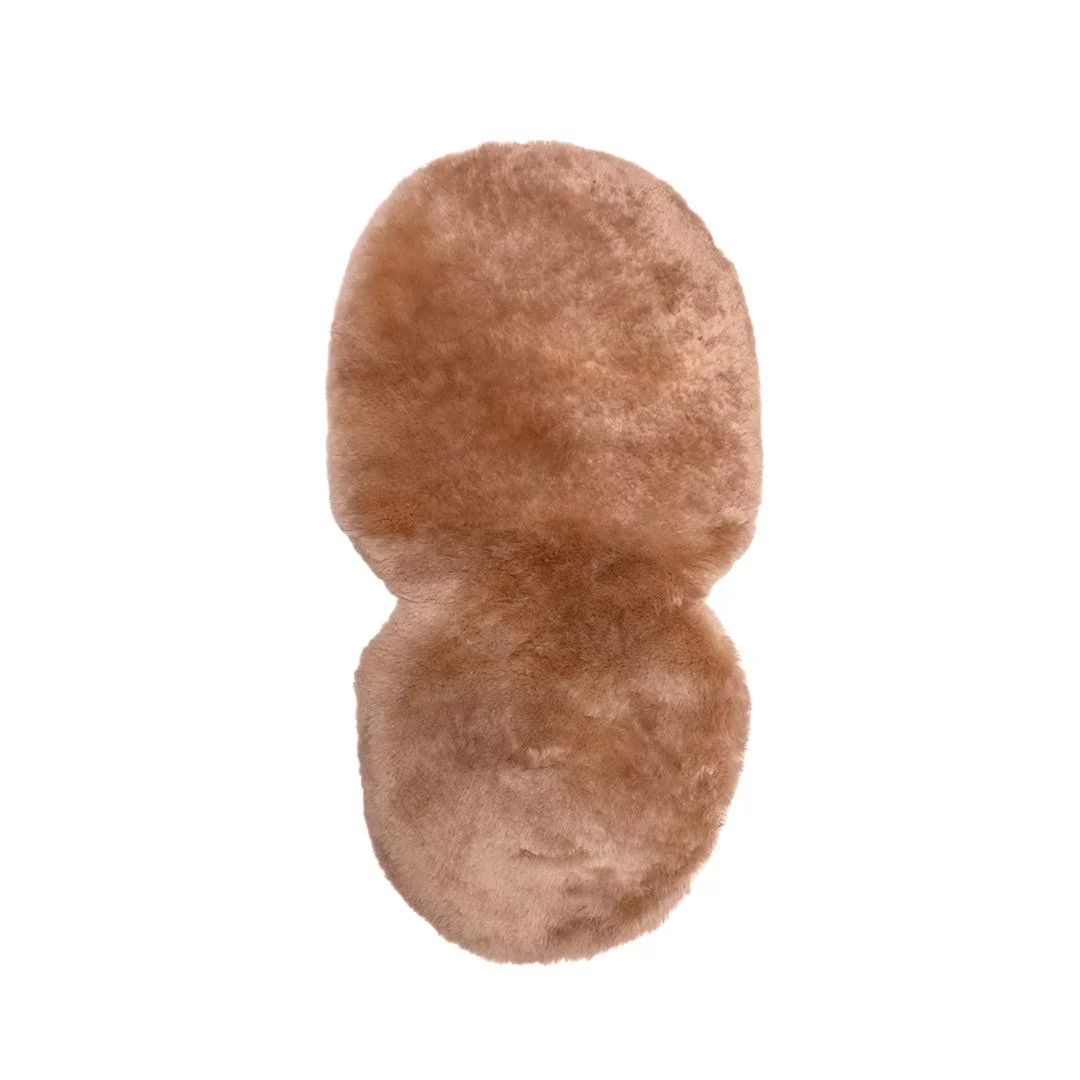 Naturally Sheepskins Snuggly Sheepskin Pram Liner - Rose Gold