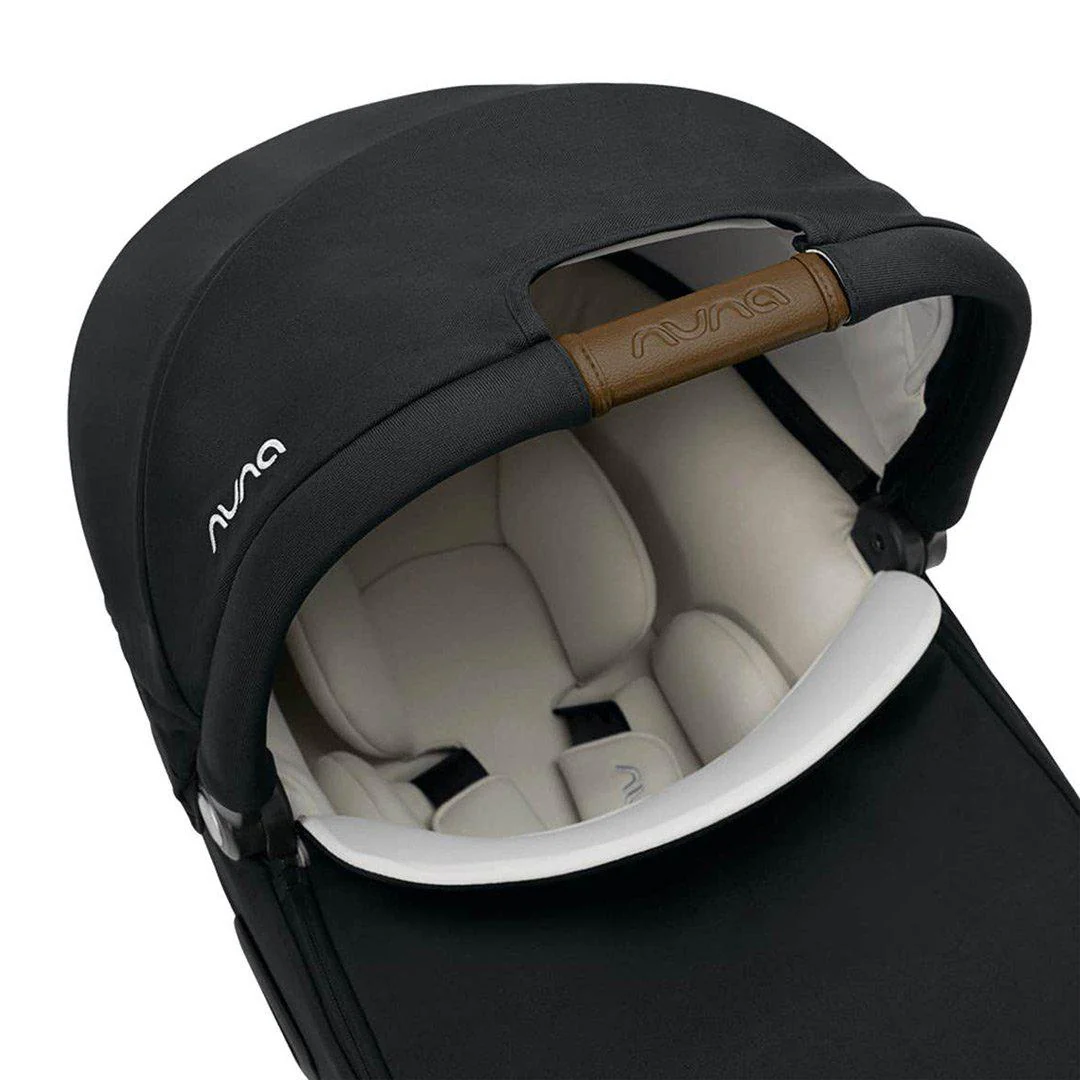 Nuna CARI NEXT Carrycot Car Seat - Caviar - Image 7