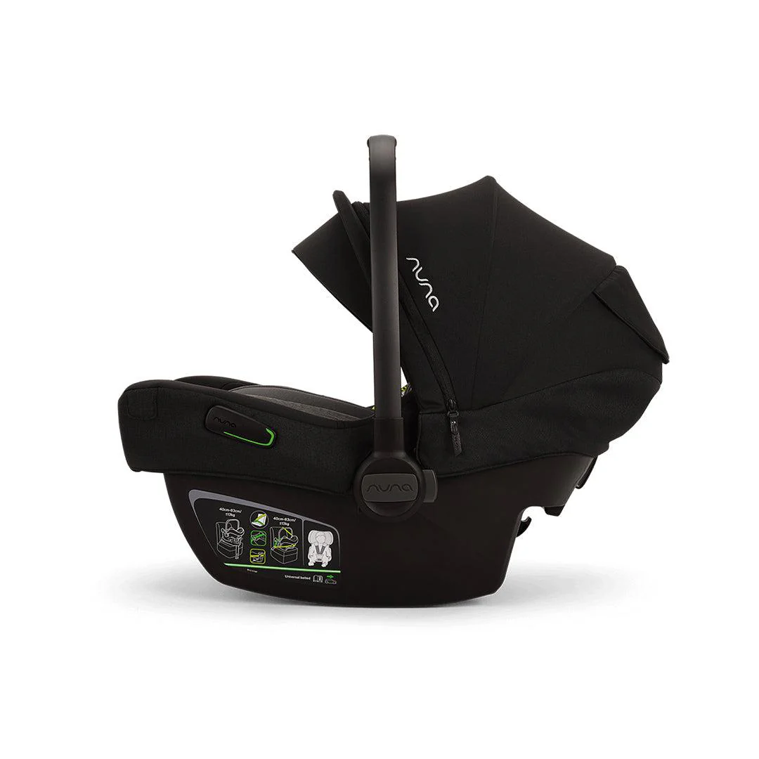 Nuna SWIV Stroller + PIPA NEXT Travel System - Caviar - Image 8