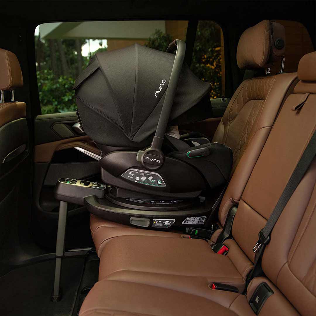 Nuna TRIV LX + ARRA FLEX & BASE CURV Travel System - Caviar - Image 5