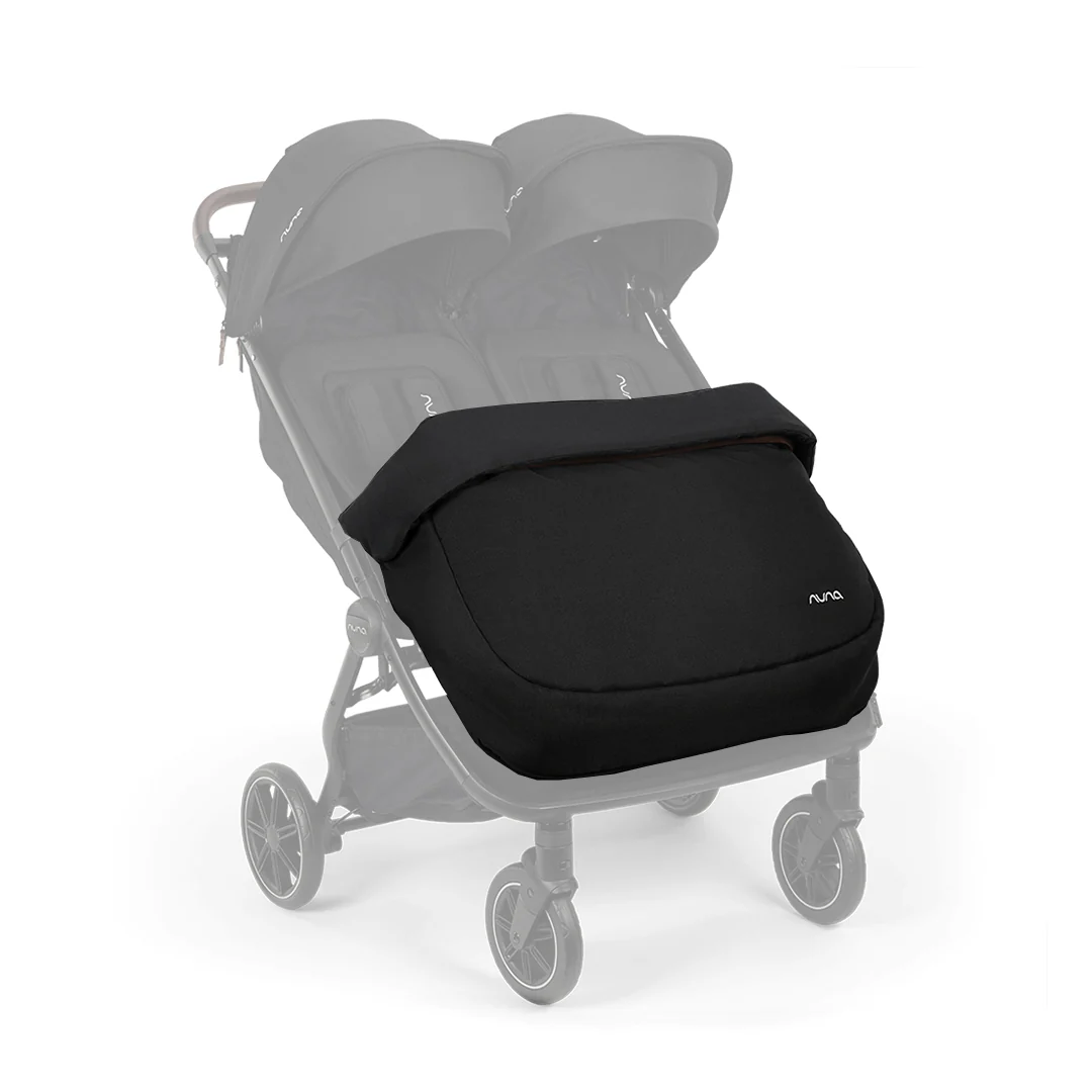 Nuna Trvl Dubl Footmuff - Caviar