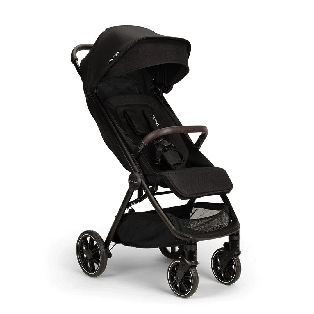 Nuna TRVL LX Compact Stroller  - Caviar - Image 2