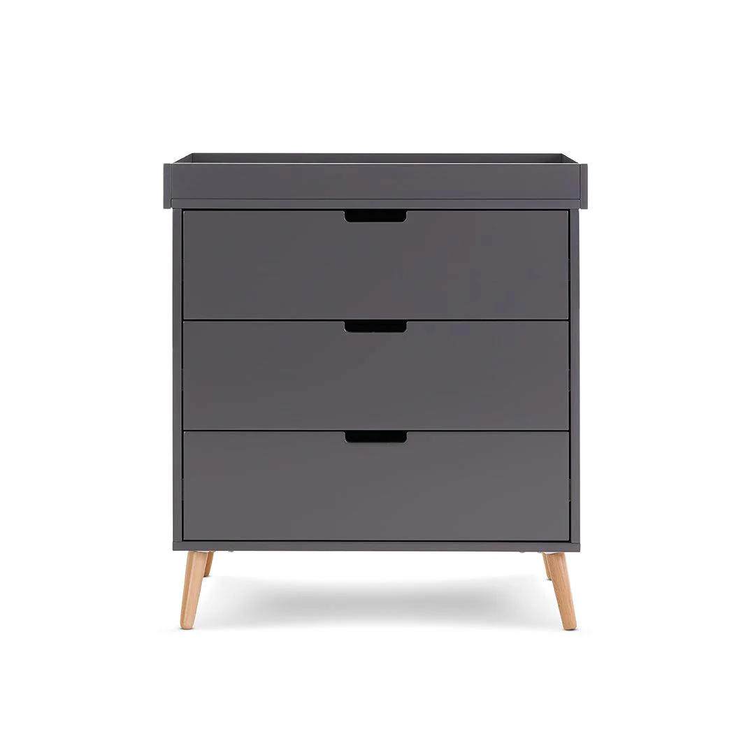 Obaby Maya Mini 2 Piece Room Set - Slate + Natural - Image 4