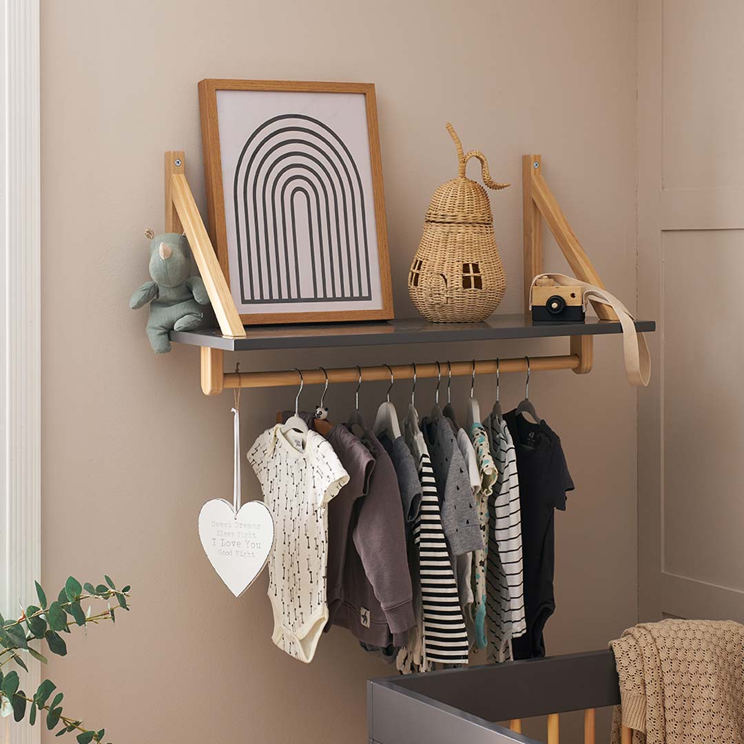 Obaby Maya Shelf - Slate + Natural - Image 2