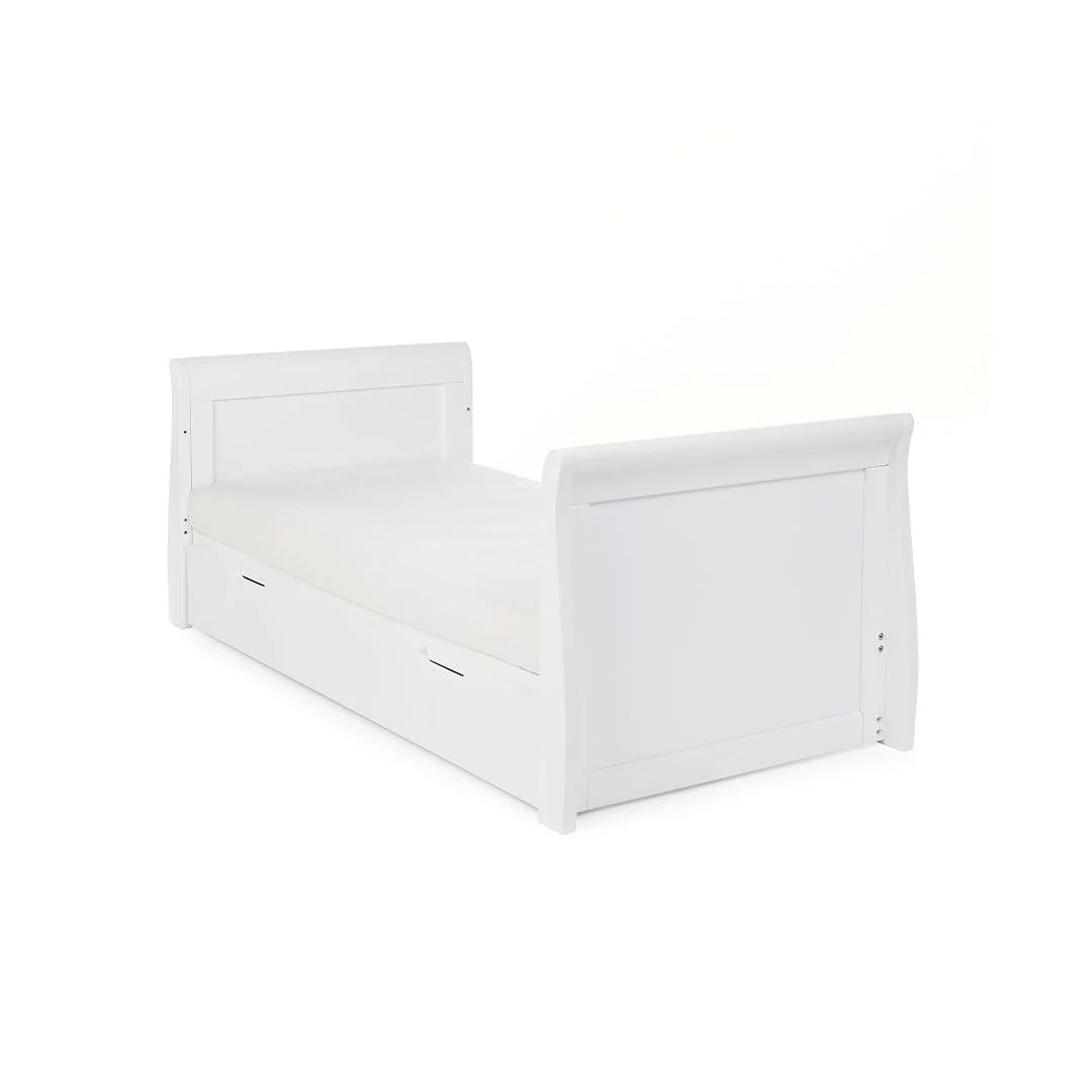 Obaby Stamford Classic Cot Bed - White - Image 6