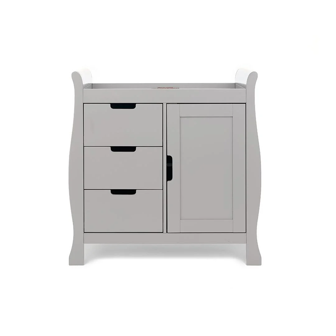Obaby Stamford Closed Changing Unit - Warm Grey