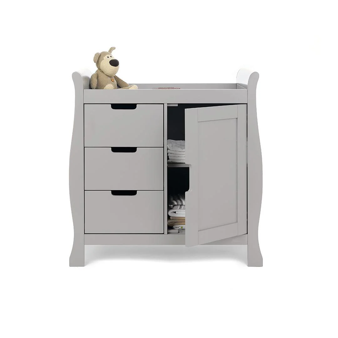 Obaby Stamford Closed Changing Unit - Warm Grey - Image 2