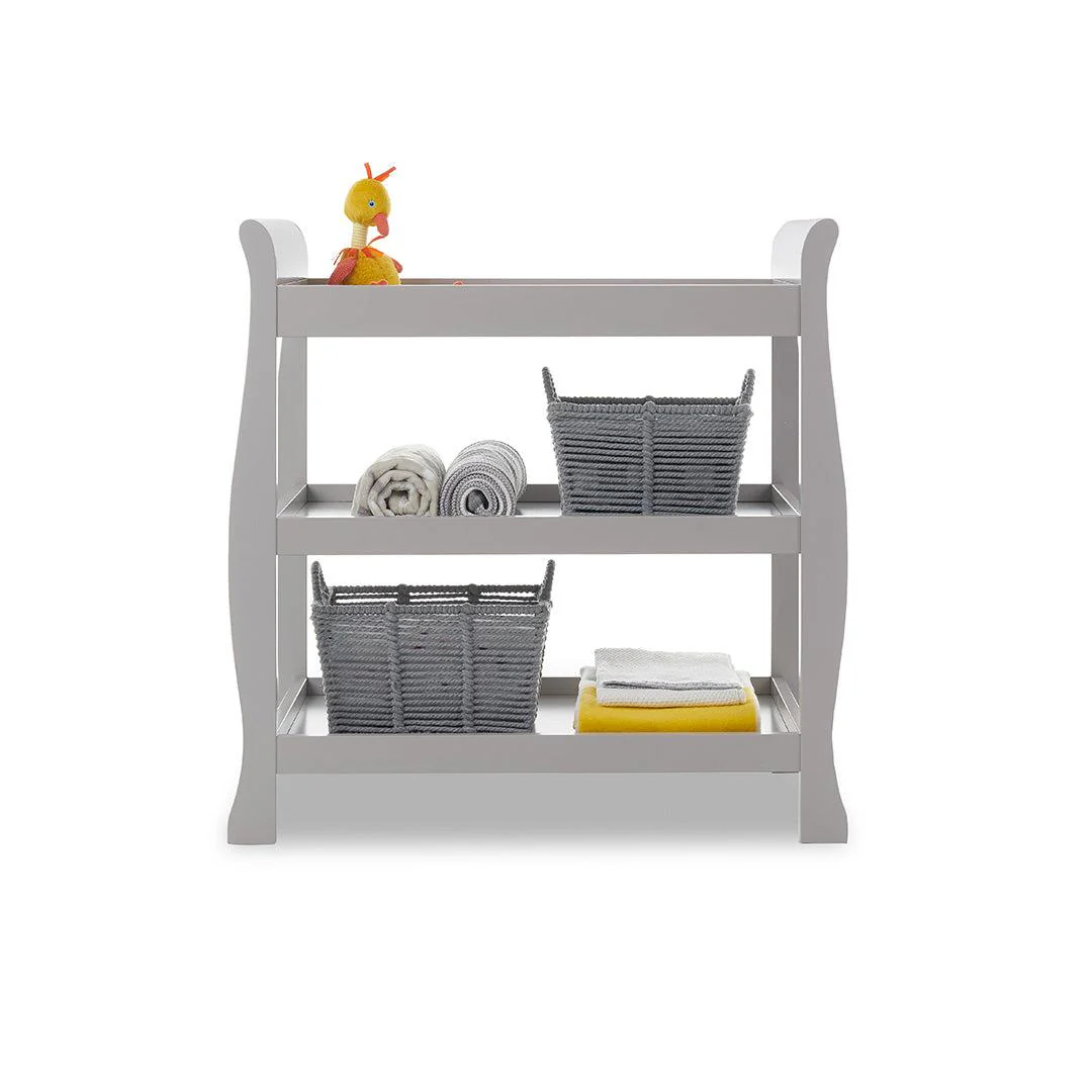Obaby Stamford Open Changing Unit - Warm Grey - Image 3