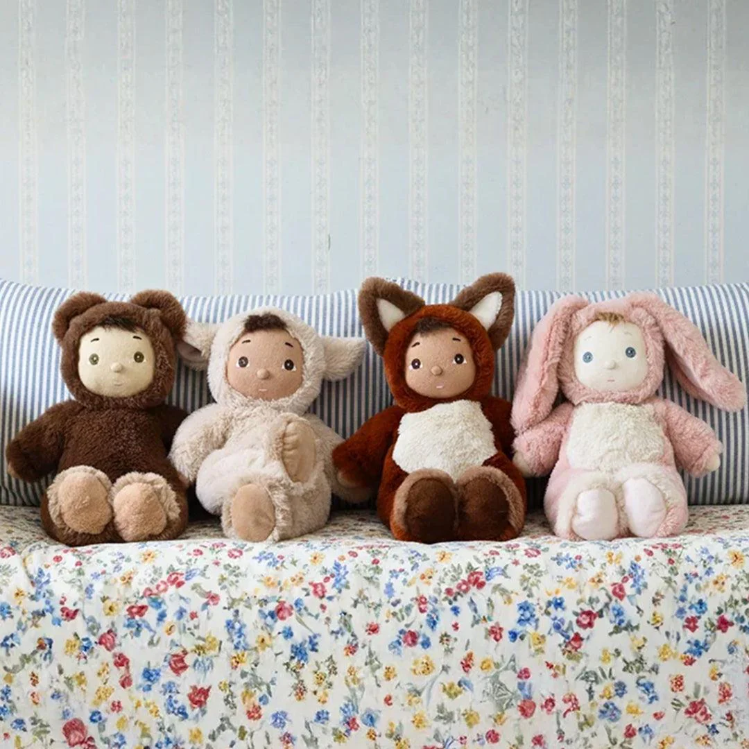 Olli Ella Cozy Day Dinkum Doll - Bobby Bear - Image 3