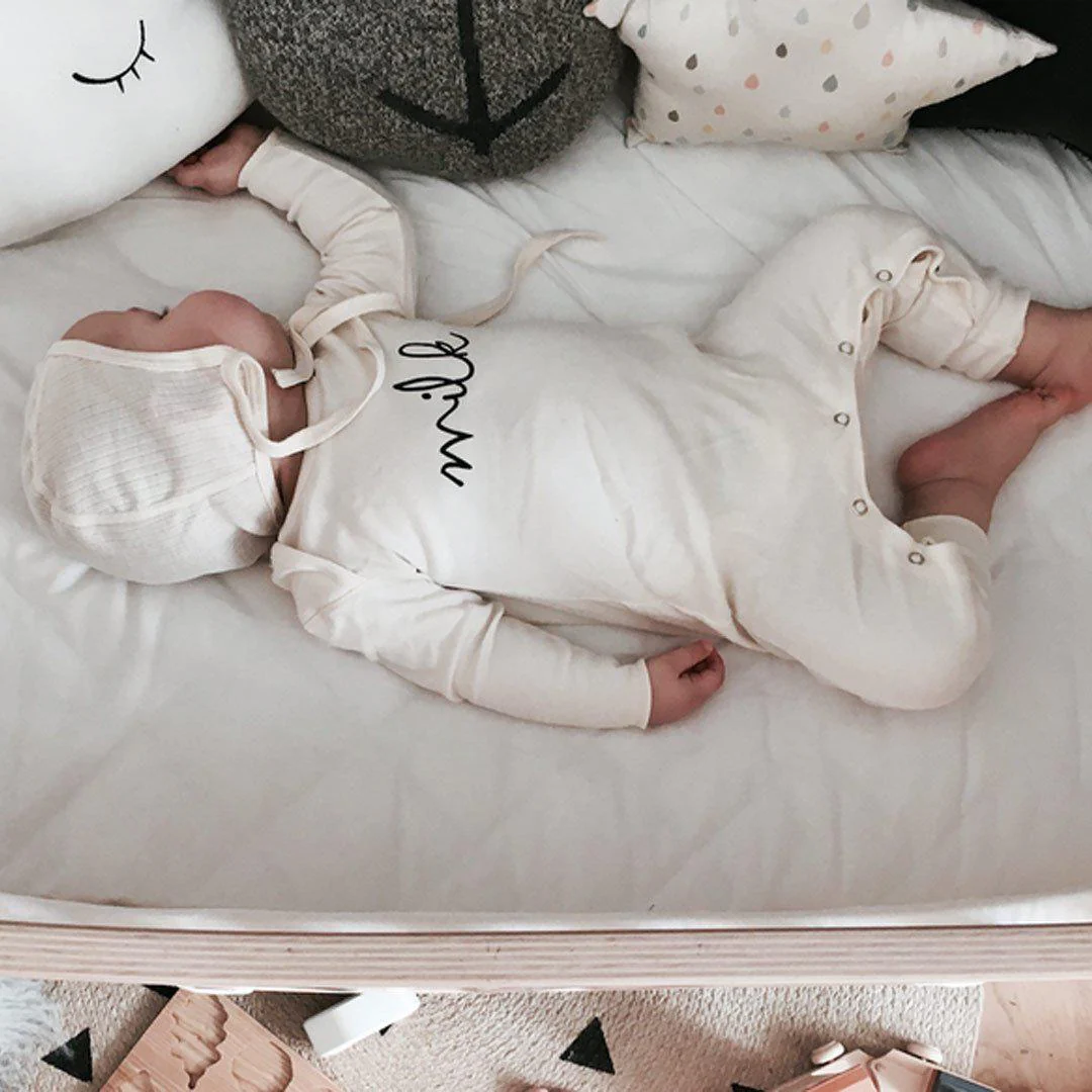 Organic Zoo Milk Playsuit - Natural - Image 3