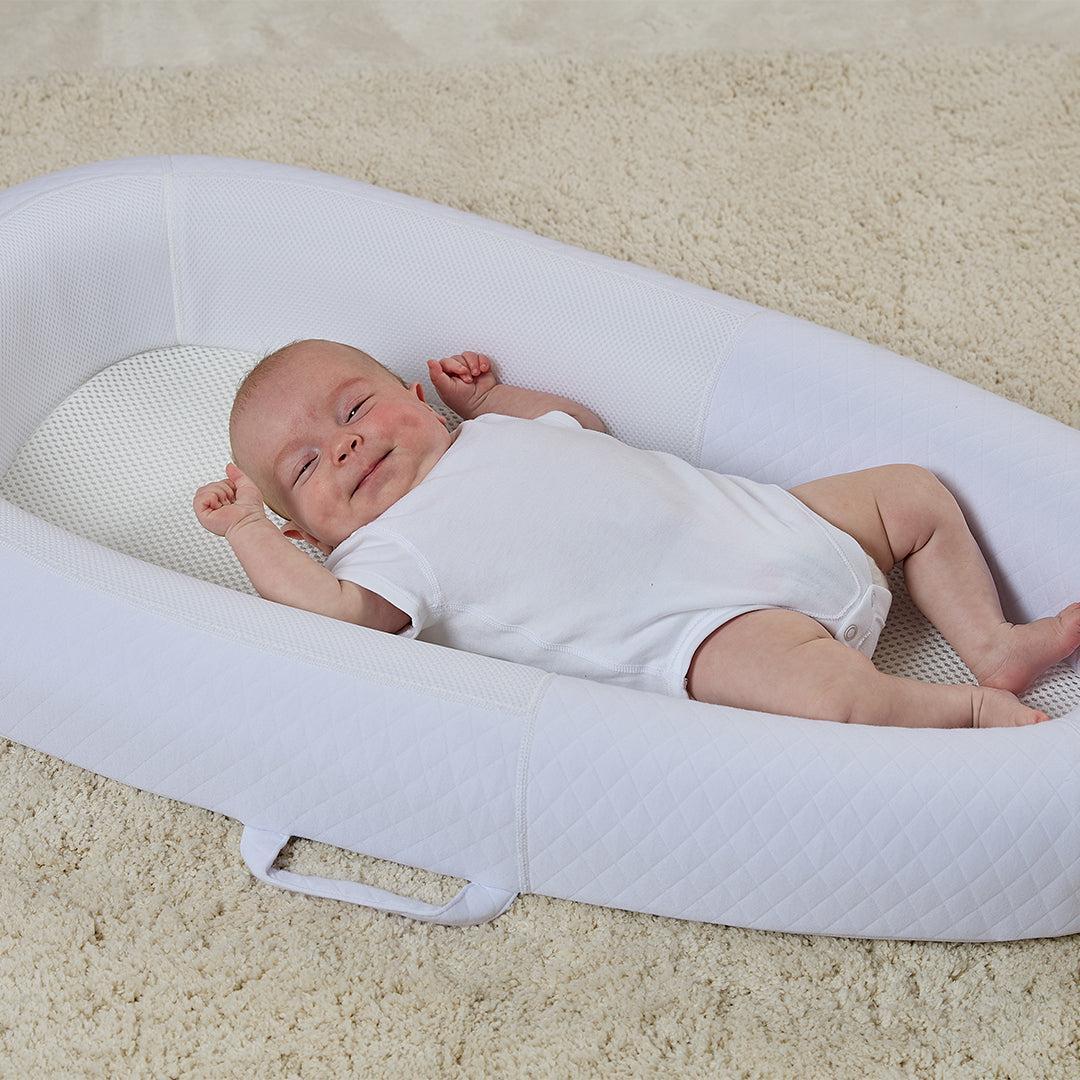 Purflo Sleep Tight Baby Bed - Luxe White - Image 2