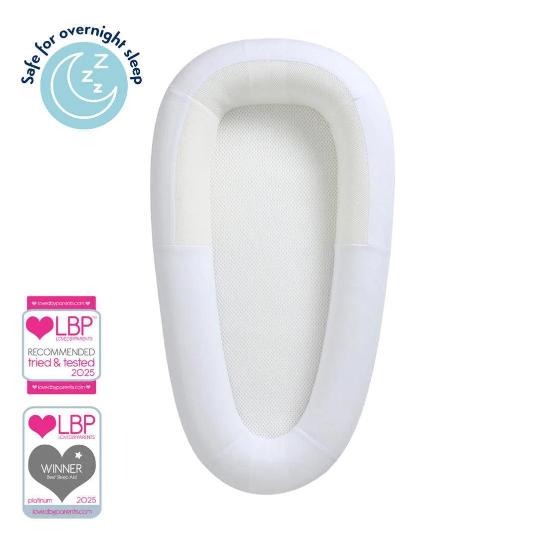 Purflo Sleep Tight Baby Bed - Soft White - Image 2