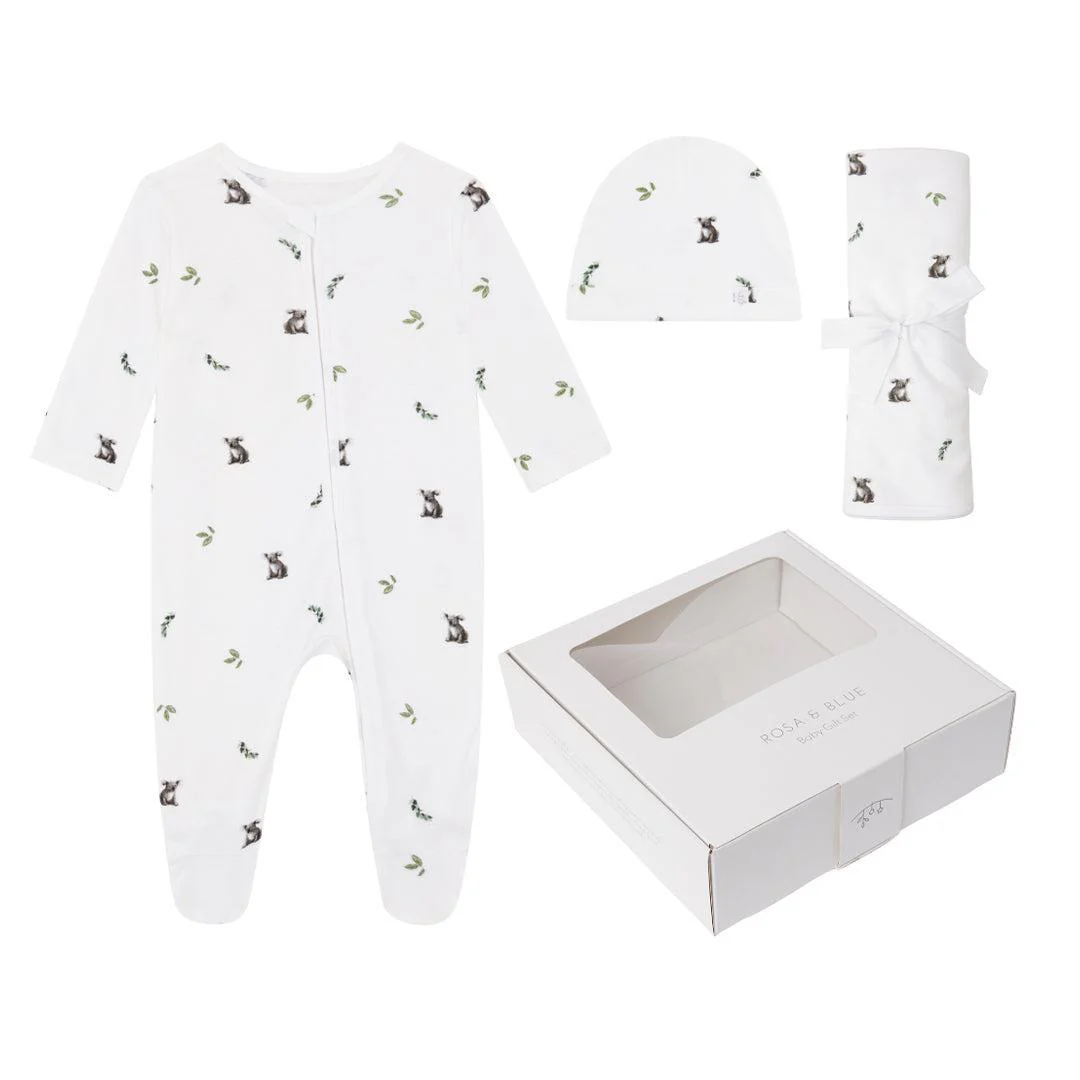 Rosa & Blue Baby Gift Set - Koala