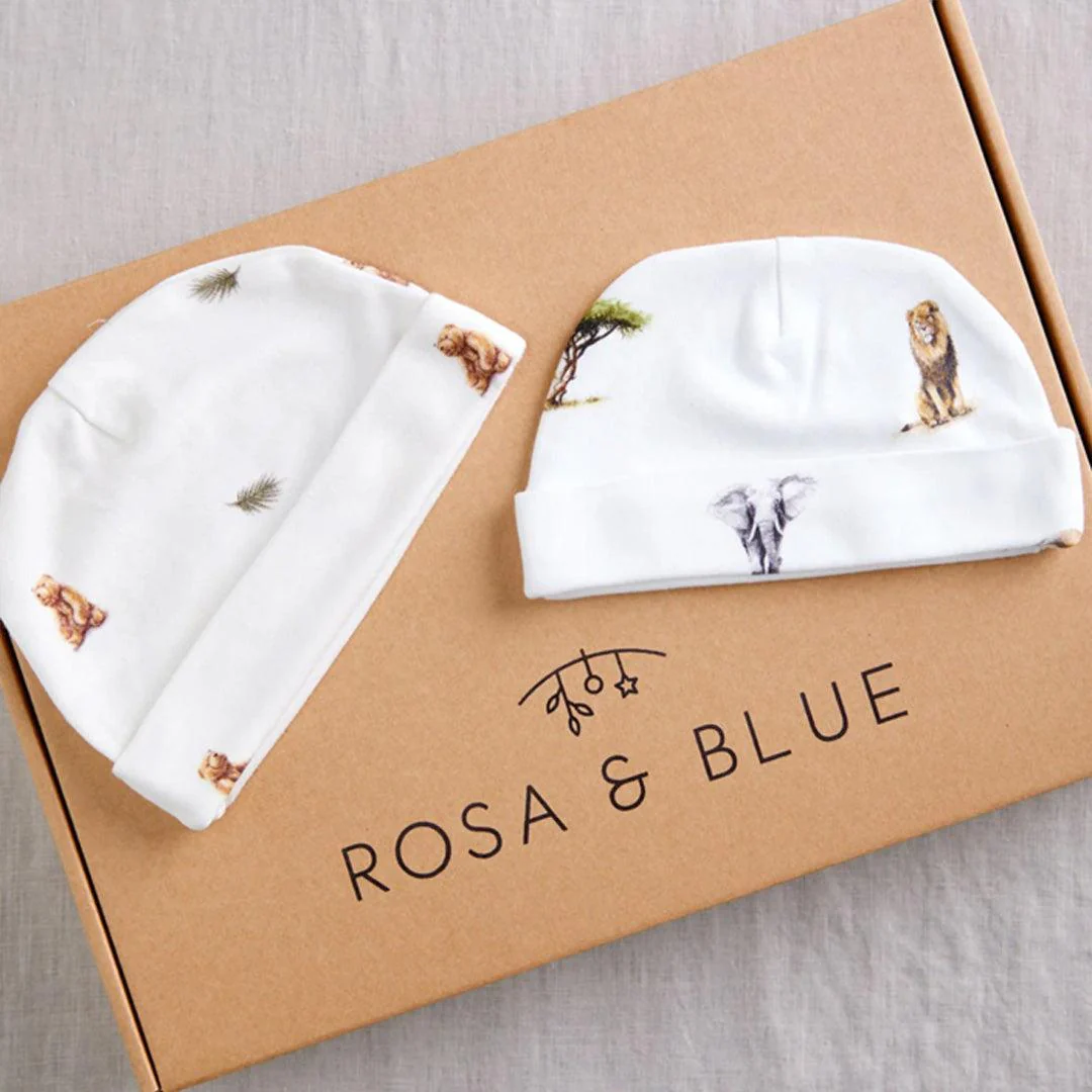 Rosa & Blue Hat - Brown Bear - Image 3