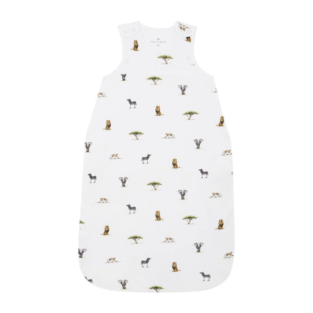 Rosa & Blue Sleeping Bag - 1.5 Tog - Safari