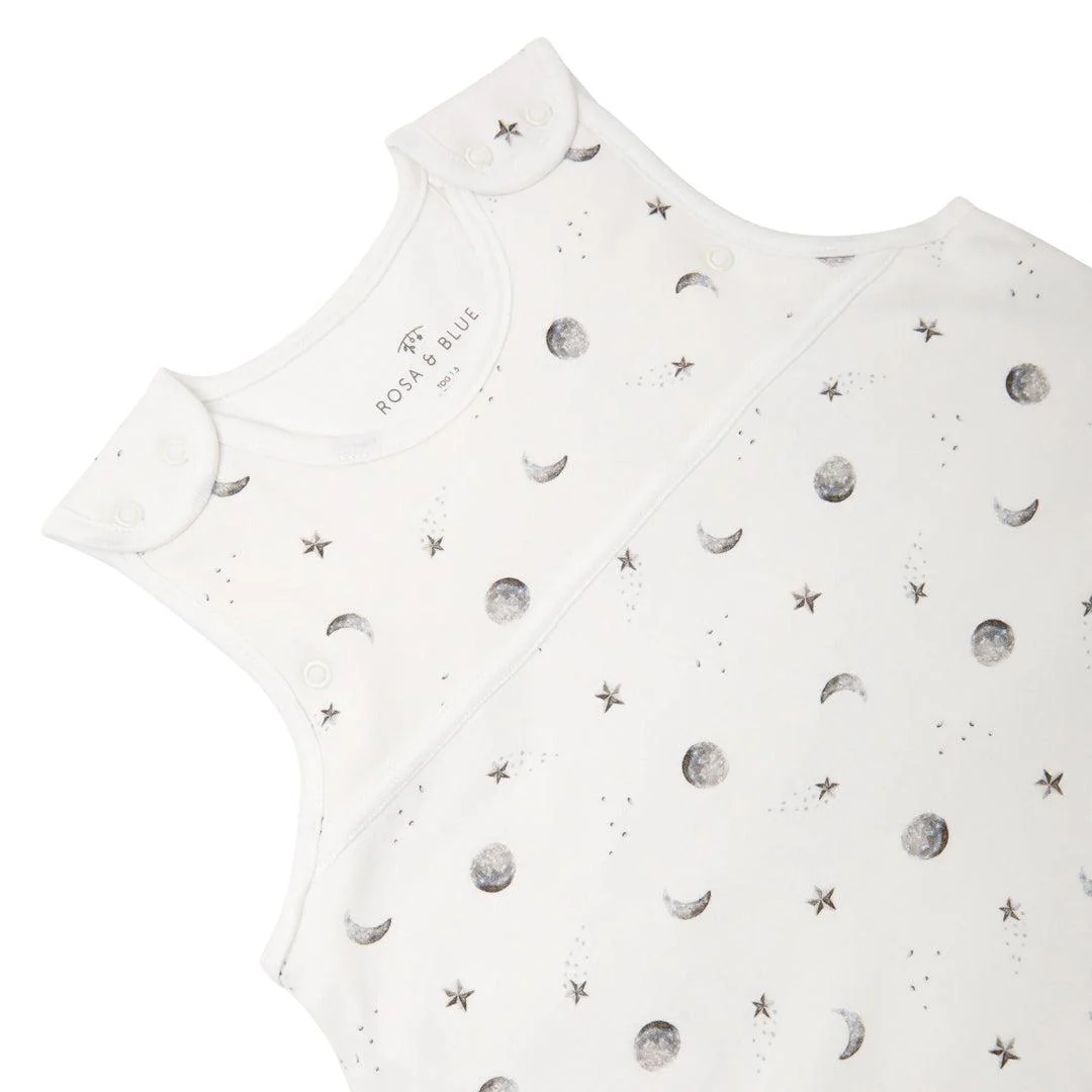 Rosa & Blue Sleeping Bag - 1.5 Tog - Starlit Moon - Image 2