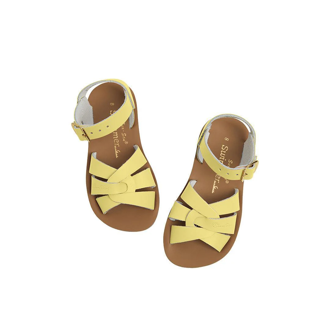 Salt-Water Sun-San Kid's Sandals Swimmer - Butter Yellow - Image 4