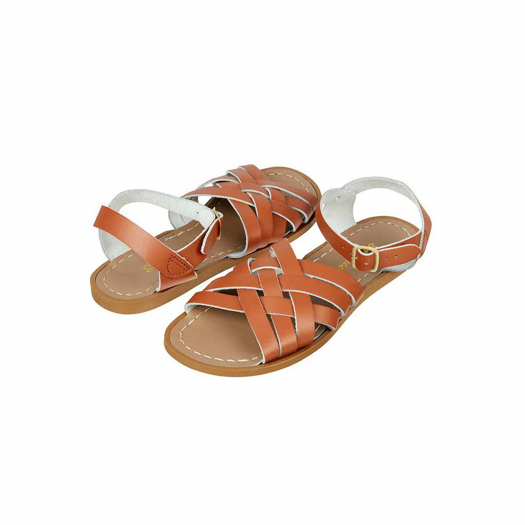 Salt-Water Women's Sandals - Retro - Tan - Image 3