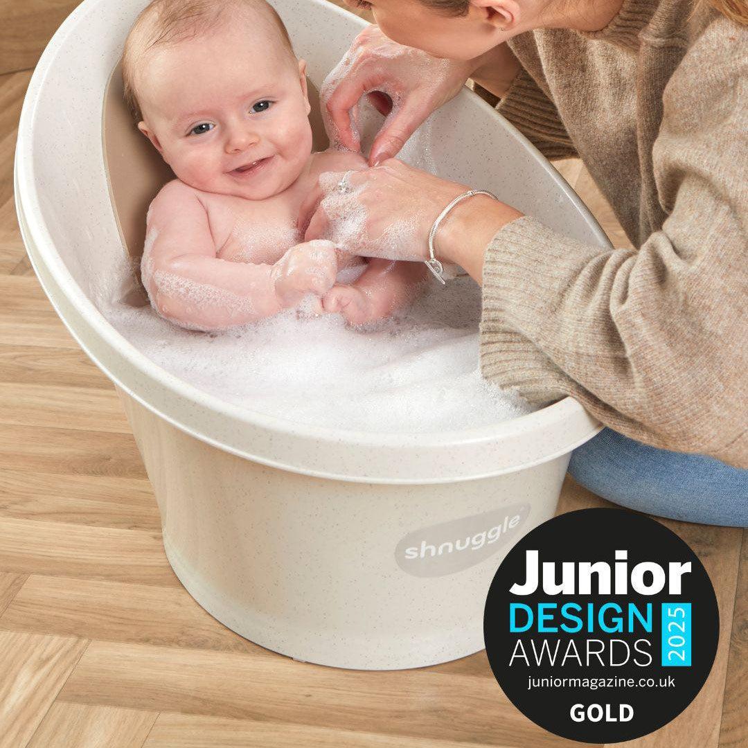 Shnuggle ECO Collection Baby Bath - Cookies & Cream - Image 3