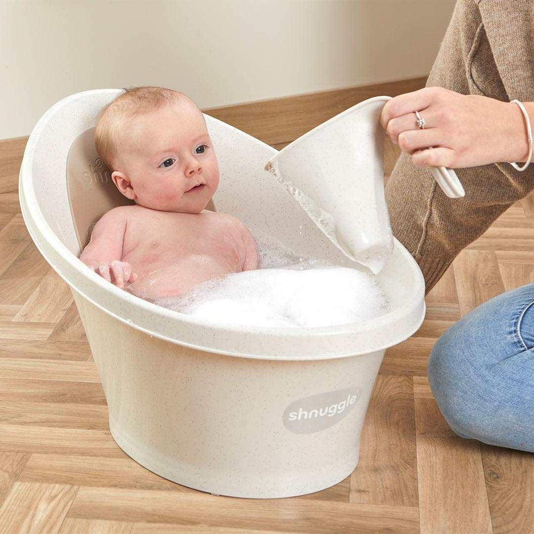 Shnuggle ECO Collection Baby Bath - Cookies & Cream - Image 4