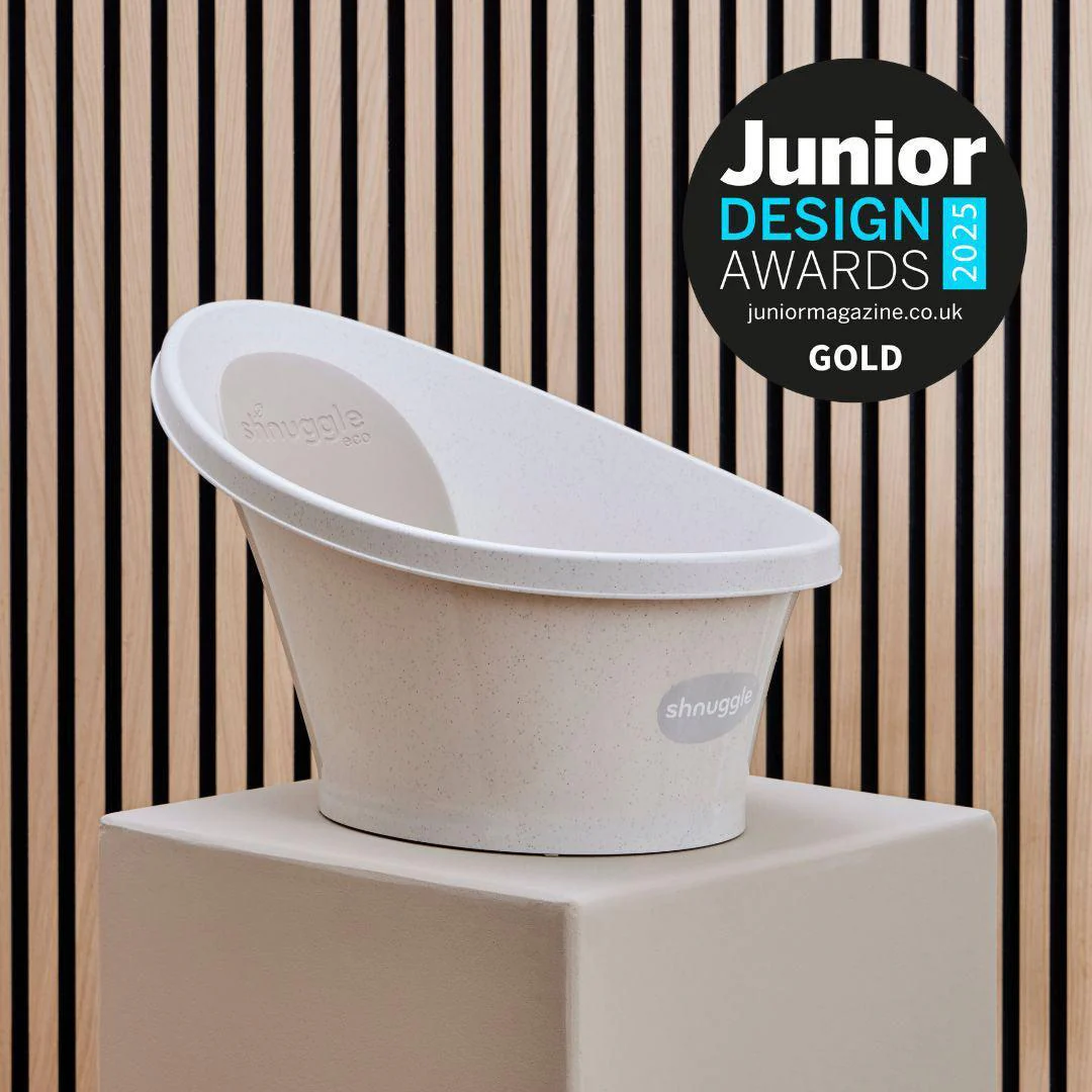 Shnuggle ECO Collection Toddler Bath - Cookies & Cream - Image 3