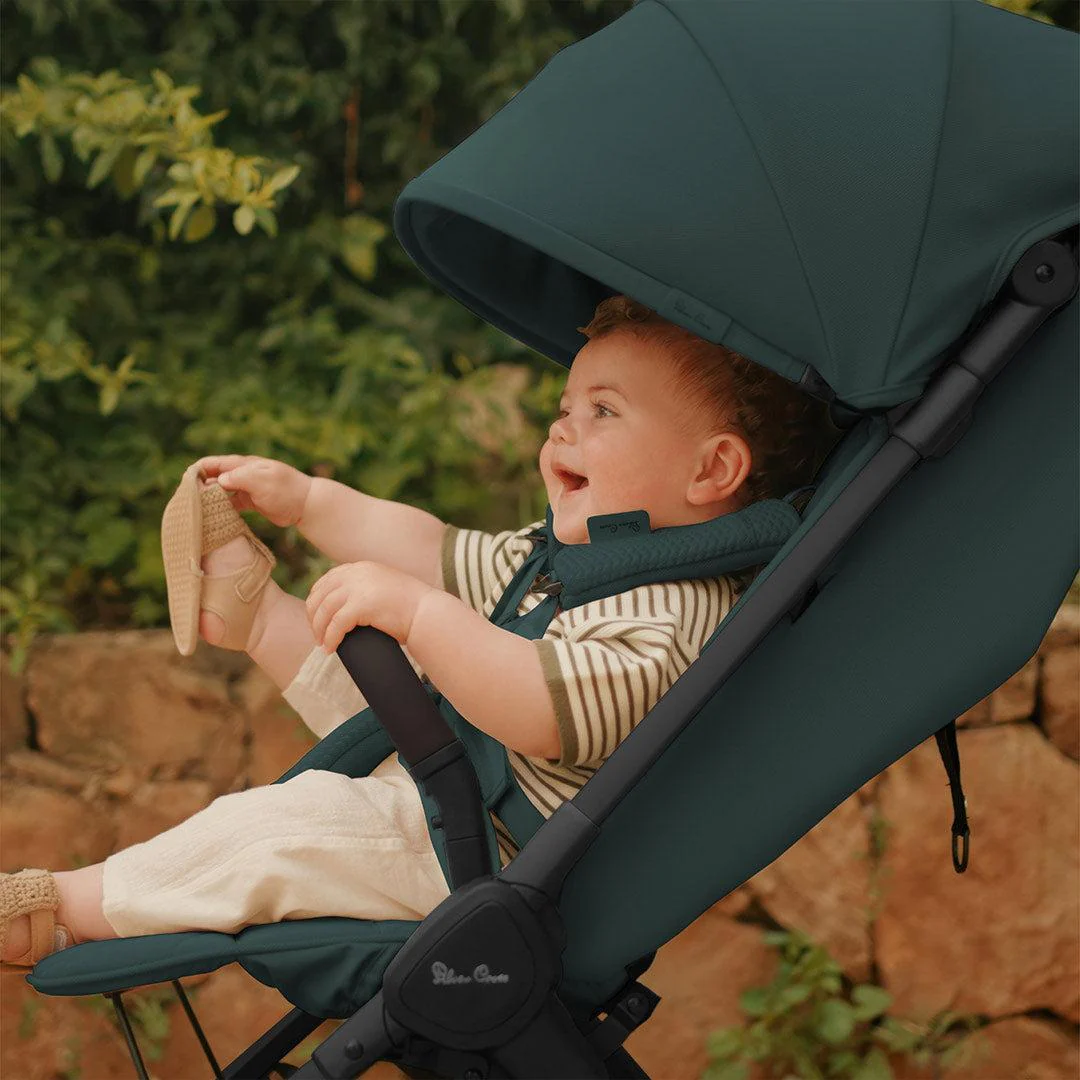 Silver Cross Clic 2 Compact Stroller - Conifer - Image 2