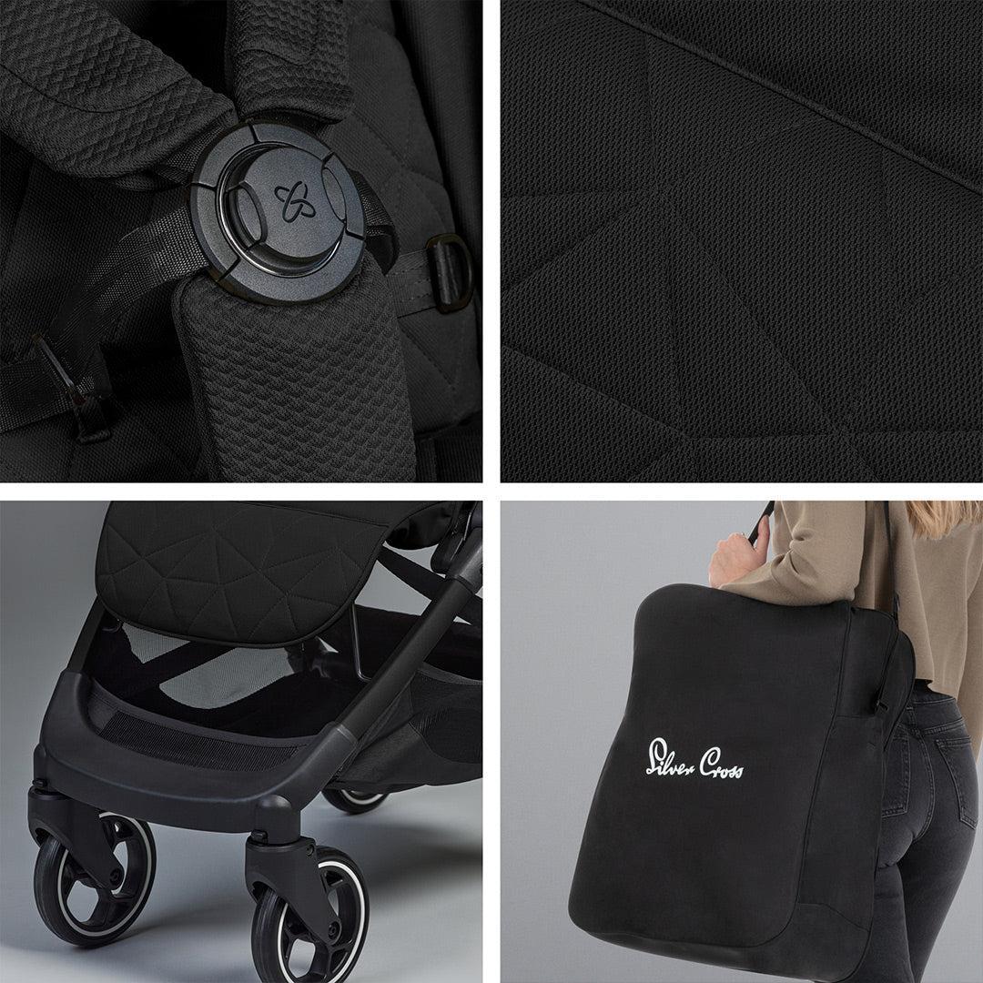 Silver Cross Clic 2 Compact Stroller - Space - Image 9