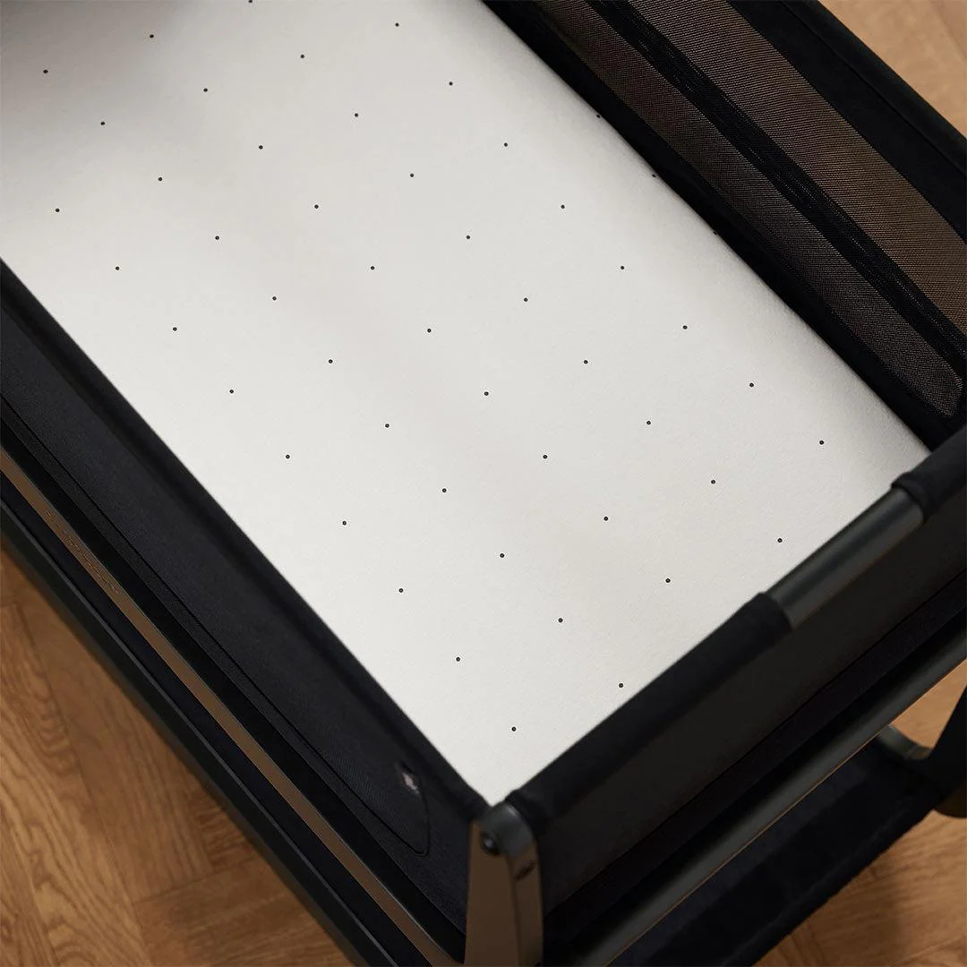 Snuz Twin Pack Crib Sheets - White Dot - Image 3