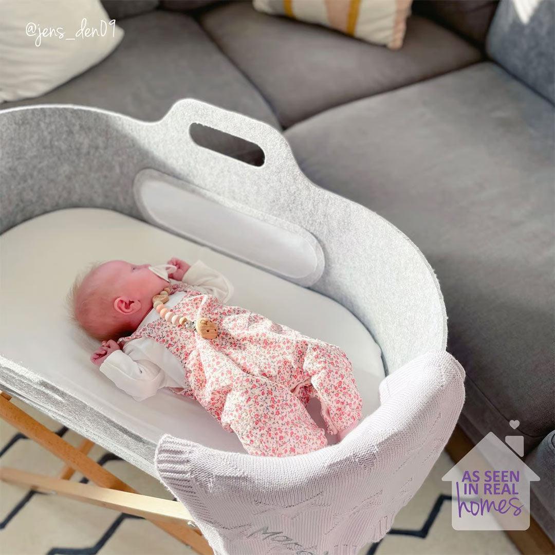 SnuzBaskit Natural Moses Basket Mattress - Image 3