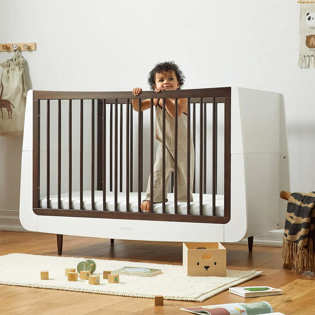 SnuzKot 2 Piece Nursery Furniture Set - The Natural Edit - Ebony - Image 2