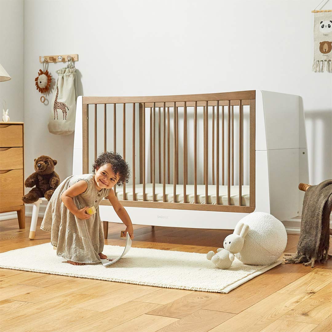 SnuzKot Cot Bed - The Natural Edit - Walnut - Image 6