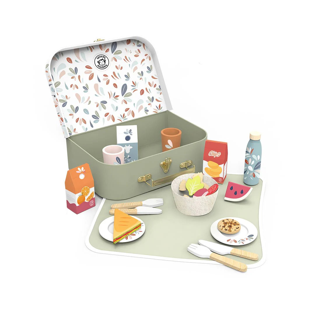 Speedy Monkey Picnic Basket