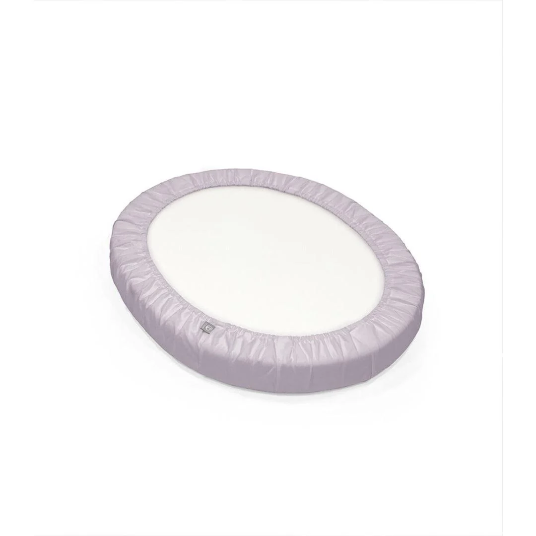 Stokke Sleepi Mini Fitted Sheet - Lavender Osc - Image 3