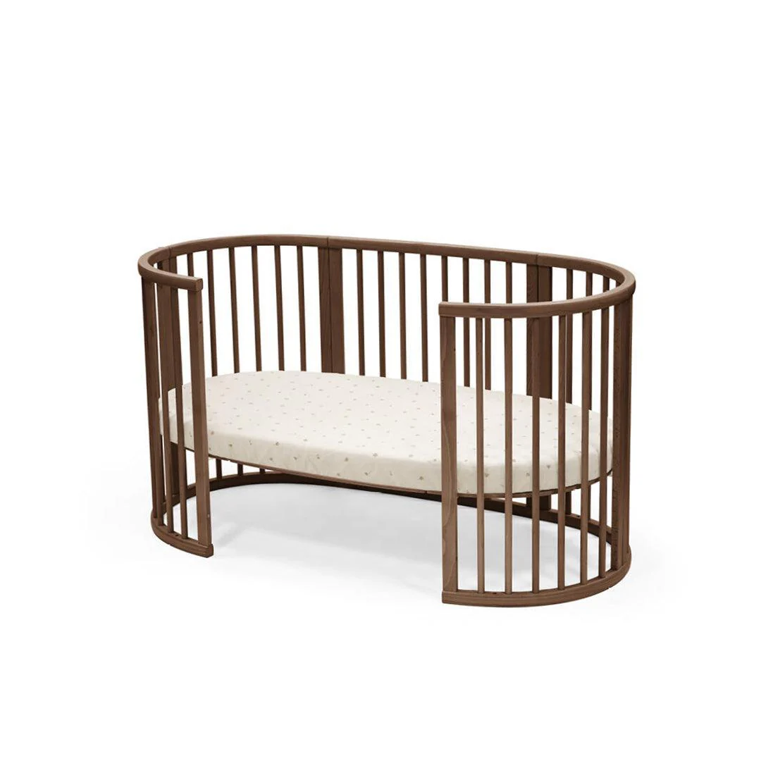 Stokke Sleepi Bed Fitted Sheet - Flower Ecru Osc - Image 2