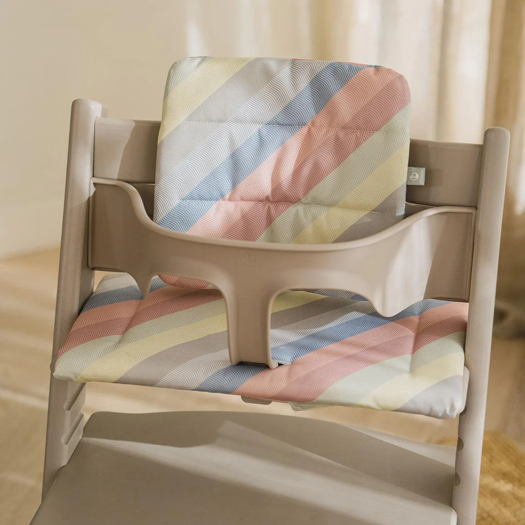Stokke Tripp Trapp Cushion  - Pastel Stripes - Image 2