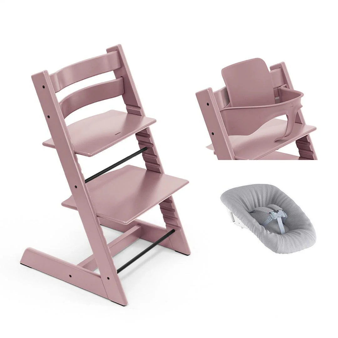Stokke Tripp Trapp Highchair Newborn + Baby Set Bundle - Image 15