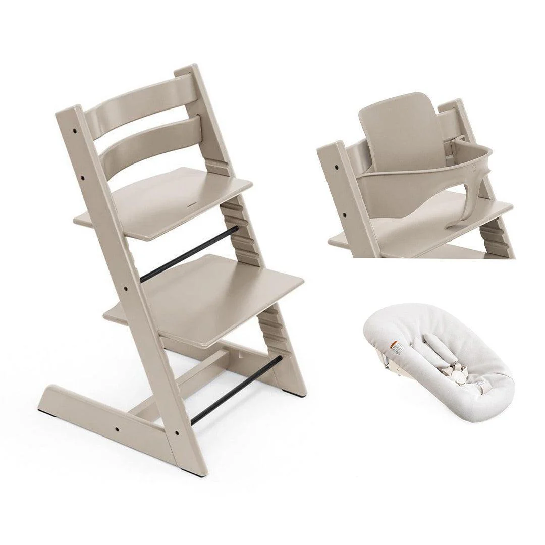 Stokke Tripp Trapp Highchair Newborn + Baby Set Bundle - Image 16