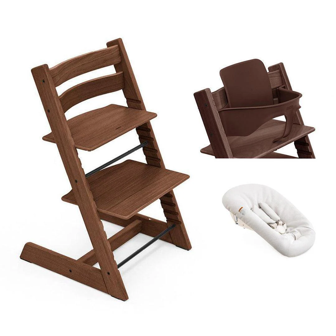 Stokke Tripp Trapp Highchair Newborn + Baby Set Bundle - Image 17