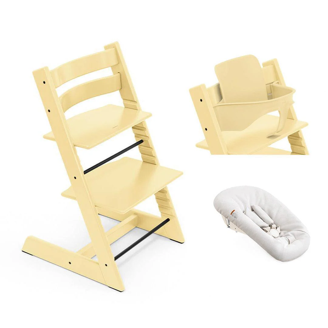 Stokke Tripp Trapp Highchair Newborn + Baby Set Bundle - Image 18