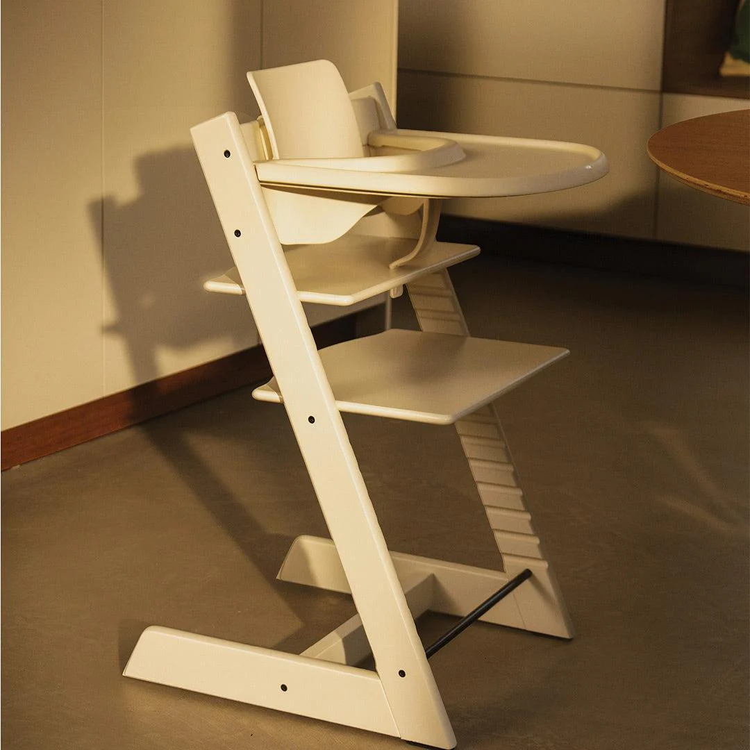 Stokke Tripp Trapp Highchair  - Vanilla White - Image 3