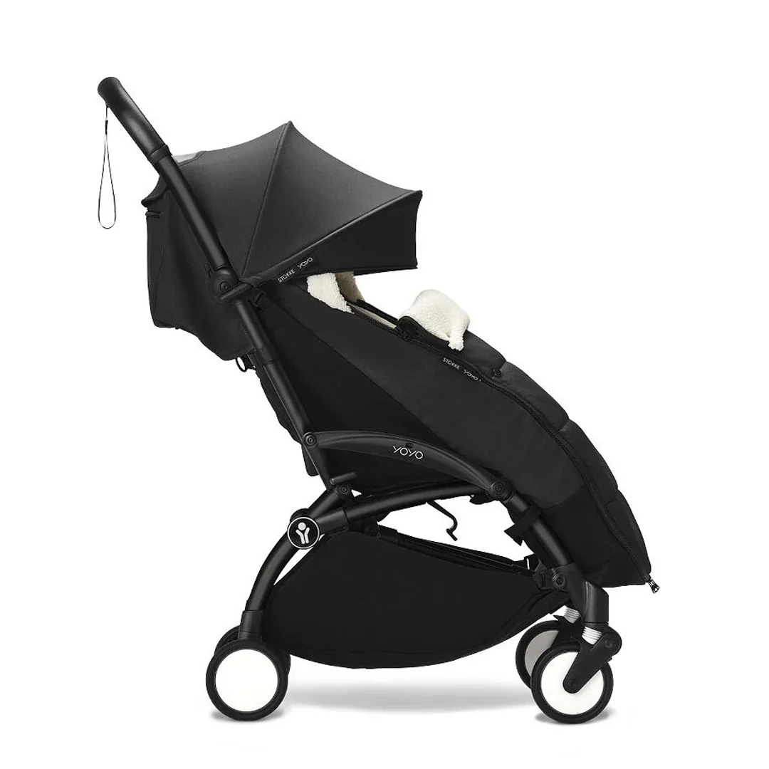 Stokke YOYO Footmuff - Black - Image 2