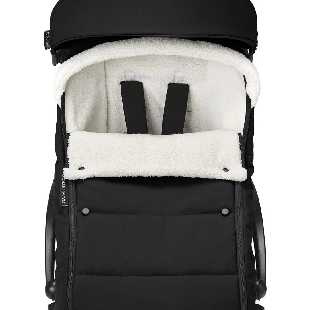 Stokke YOYO Footmuff - Black - Image 5