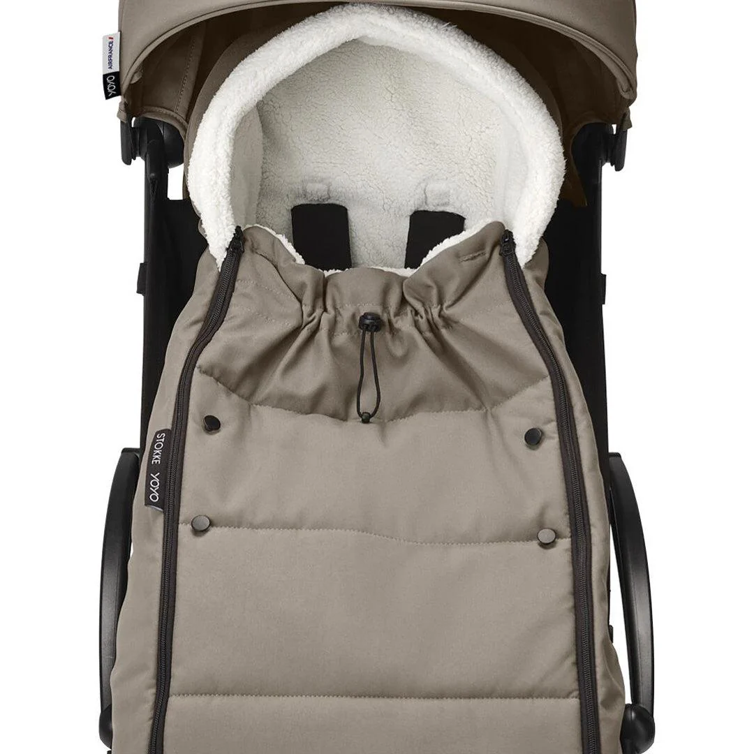 Stokke YOYO Footmuff - Taupe - Image 4