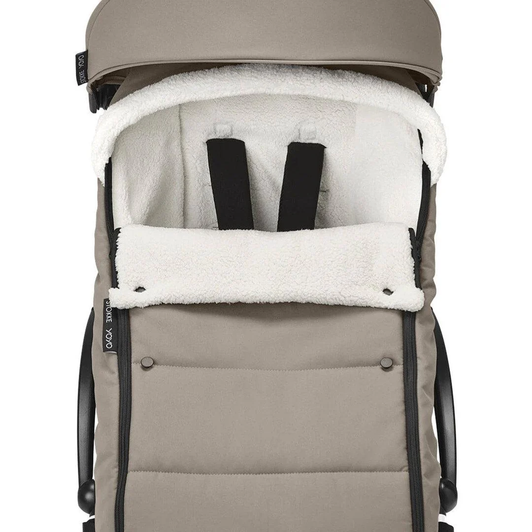 Stokke YOYO Footmuff - Taupe - Image 5