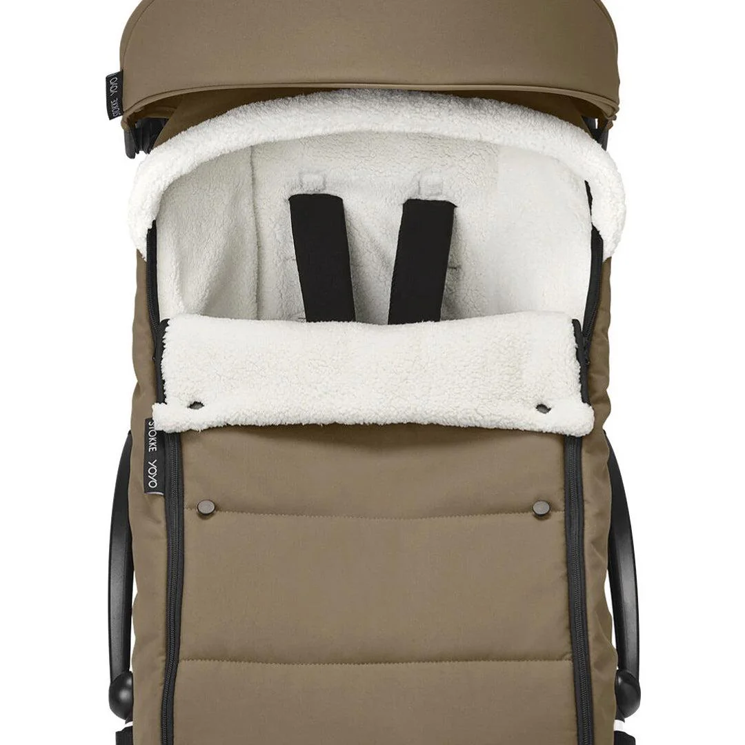 Stokke YOYO Footmuff - Toffee - Image 5